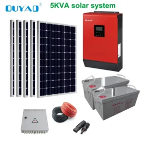 کیت آماده نیروگاه خانگی ۵ کیلوواتی
